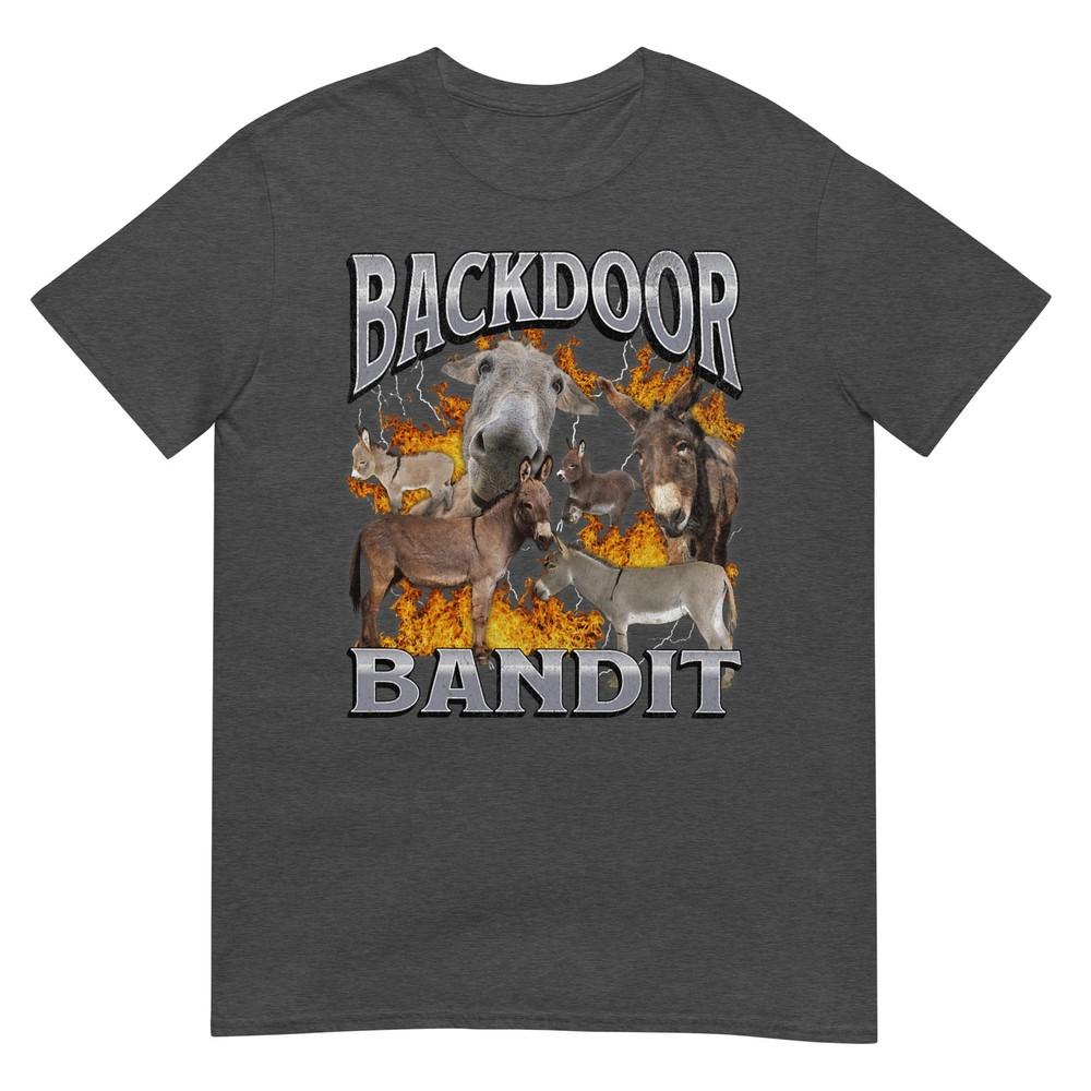 Backdoor Eats Funny Offensive Donkey Meme Bootleg Tshirt
