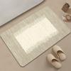 Modern Simple Non-slip Mat Household Bathroom Entrance Suction Mat Simple Line Diatom Mud Mat