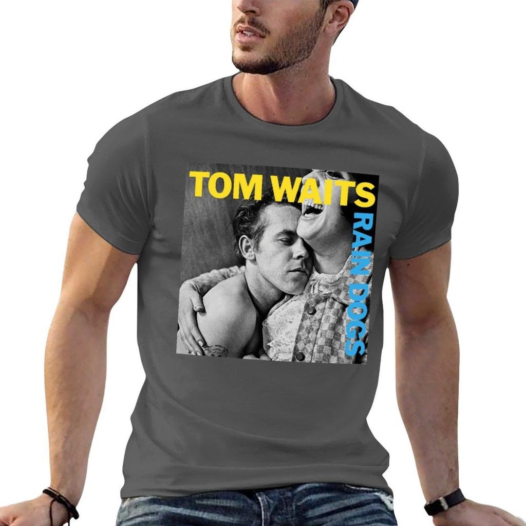 Tom Waits Rain Dogs Classic TShirt High Elasticity Sports TShirt