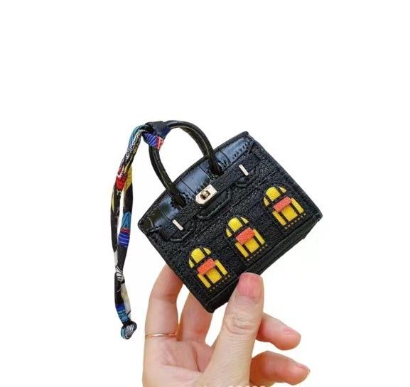 H Home New Mini Подвеска Маленький Дом Платиновая Сумка Креативная Милая Помада Сумка Наушники Charter Key Сумка