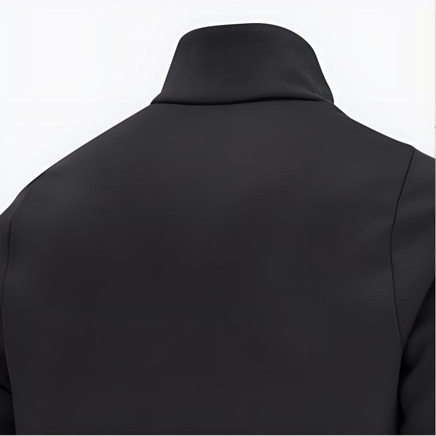 Nike Толстовки Мужские Черные Стойка Умеренный Обычный DM1109-010