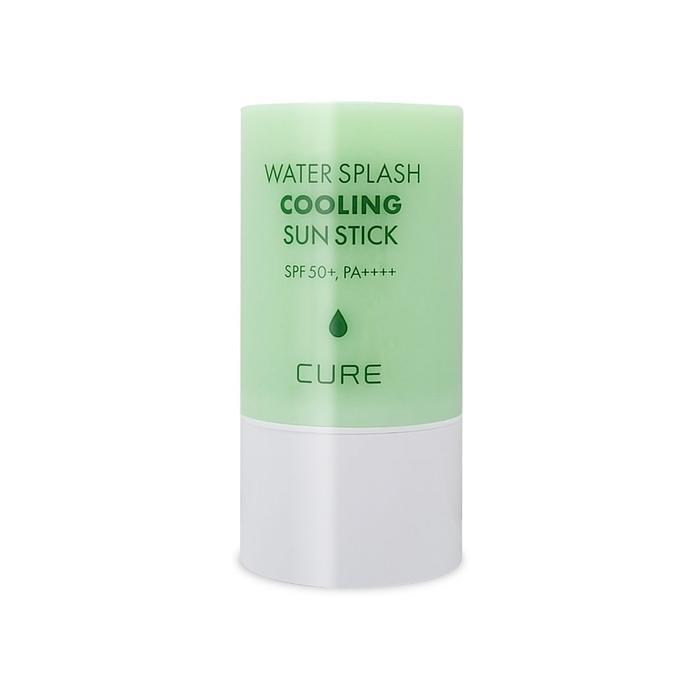 Kim Jeong Moon Aloe Cure Water Splash Охлаждающий солнцезащитный стик 23 г (SPF50 +) Зеленый стик-мороженое солнцезащитный 1 СС (36196017)