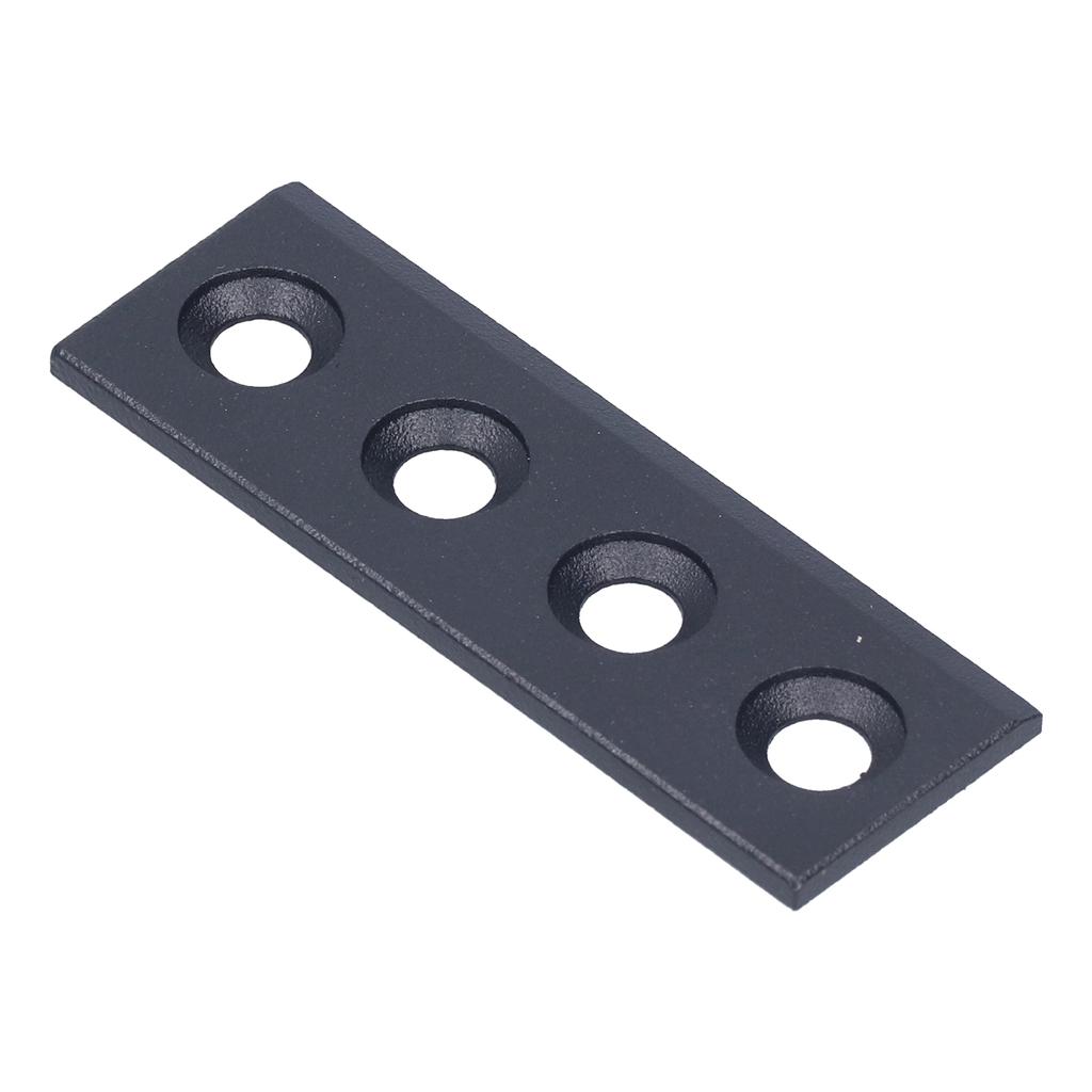 Barn Door Track Connector Plate Kit Carbon Steel Sliding Door Hardware Fittings 8x2.7cm