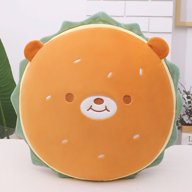 Hamburger Hug Pillow Plush Toy Crawl Mat Sleep Multifunctional Girl Gift