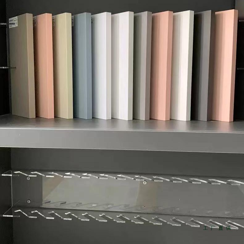 Acrylic Multifunctional Display Stand for Color Swatch, Tile, Stone, and Ecological Board Samples