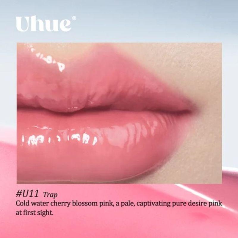 Uhue - Серия 'На сцене' 6D Алмазный Зеркальный Блеск для Губ - U10-U12