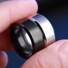 8 мм из нержавеющей стали, простое черное, серебряное, золотое цветное глянцевое кольцо для пар для женщин и мужчин, ювелирные изделия для свадебной вечеринки