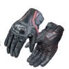 Custom Design Leather Carbon Fiber Motorcycle Gloves Touchscreen Compatible Anti-slip Breathable Outdoor Sports Universal Season