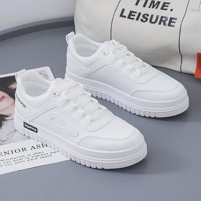 Маленькие белые туфли женские весна, лето и осень корейская универсальная обувь 2024 новые эффектные ножки маленькие повседневные туфли для женщин