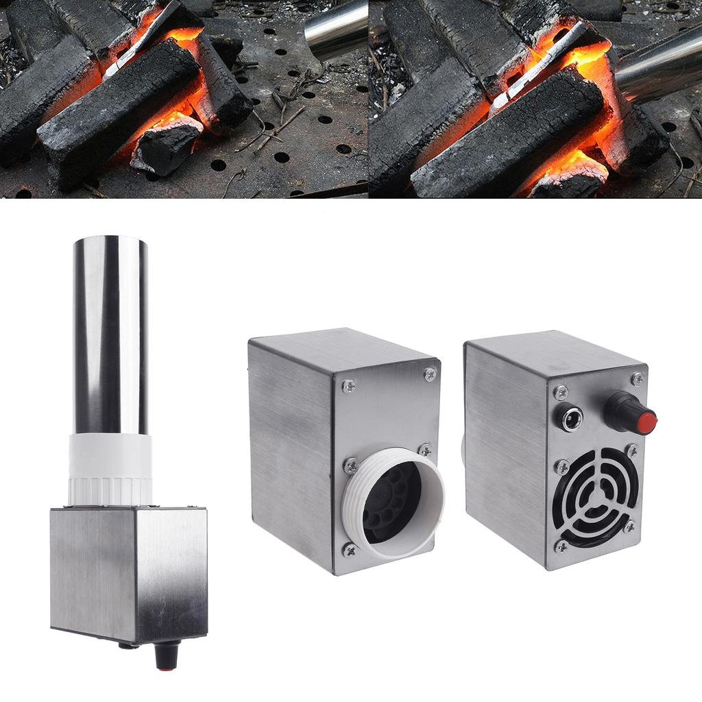 High Speed BBQ Blower Fan 12V for Outdoor Barbecues Fire Bellow Camping Cooking Wood Stove Charcoal Starter Outdoor