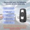 car Key Shell for BMW E87 E81 E90 E71 E53 E60 E61 E64 E70 E84 E89 E90 E91 E92 E93 BMW Key Case with Screwdriver and Keyring, and VL Battery (Rear