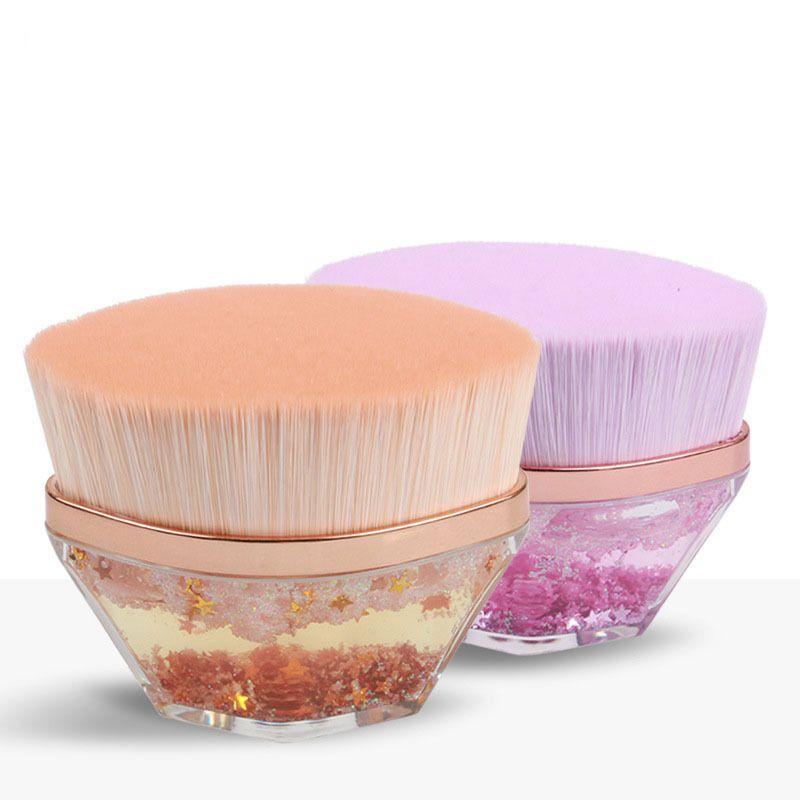 Foundation Brush, Traceless Magic Makeup Brush, Naturally Soft and Does Not Eat Powder, Beginner Makeup Brush, Portable