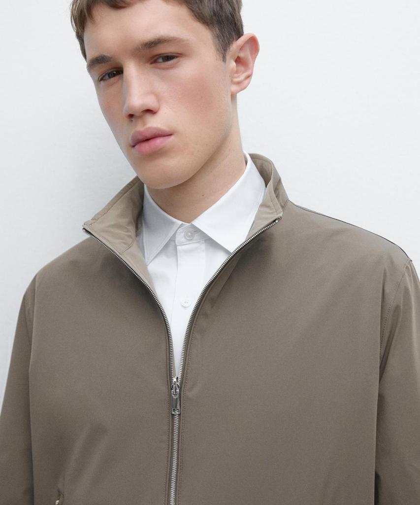 Короткая двусторонняя куртка Massimo Dutti