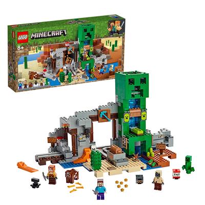 LEGO Minecraft Гигантский Крипер Шахта 21155