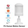Tuya Smart ZigBee 3.0 PIR-датчик инфракрасного излучения Беспроводной выключатель освещения PIR-датчик движения человеческого тела Alexa Google Voice