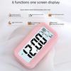 Silent Luminous LCD Smart Alarm Clock for Students and Kids
