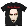 Футболка Marilyn Manson Красные Губы Черная Новая Унисекс Футболка