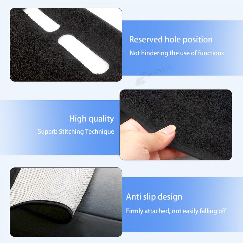Car Dashboard Cover For MG HS EHS PHEV 2018 Pad Dash Mat SunShade Carpet Accessories Nonslip Mesh Protector