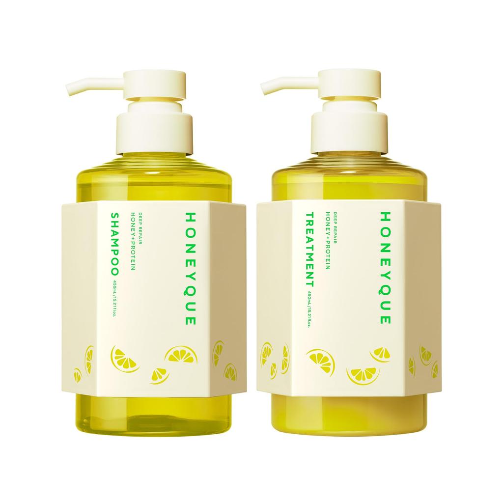 Honeyk Deep Repair Набор Ограниченной Серии для Волос (Шампунь и лечение) (Аромат грейпфрута)