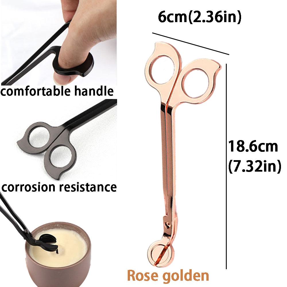 Триммер для фитиля свечи с дизайном в виде бабочки, металлические ножницы, инструмент для ухода за свечами, материал из нержавеющей стали, аксессуар для ароматерапевтических свечей