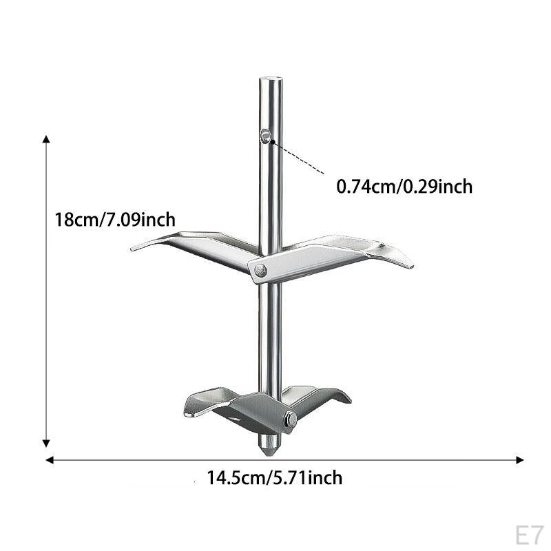 5 грунтовых анкеров для поддержки виноградных шпалер в теплицах и садах