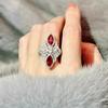 Sace Gems Classic Copper Alloy Zircon Ring Ladies Jewelry Wedding Promise Party Gift