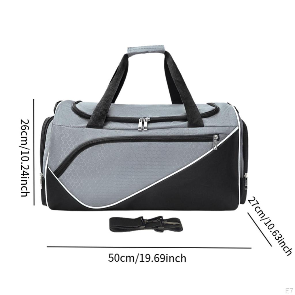 Спортивная сумка для путешествий Duffle с регулируемым плечевым ремнем для мужчин и женщин на ночь