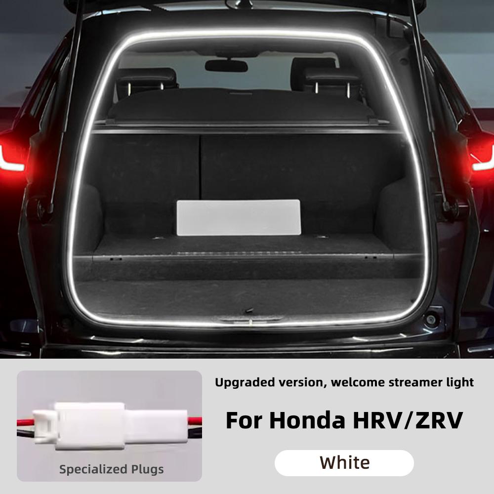 Dynamic Flowing LED Trunk Light Strip For Honda CRV URV HRV ZRV XRV -2025 12V Ambient Lighting Decorative Back Door Lamp