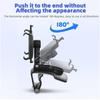 Car Phone Holder 360 Rotatable Adjustable Dashboard Sun Visor Mount for 3-7 Inch Mobile GPS Navigation