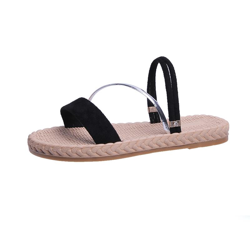 Модная летняя обувь Женские сандалии Плоские сандалии Женские тонкие полоски Гладиаторские пляжные сандалии Женские шлепанцы Шлепанцы 2024