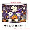 2D flat design. Flat printed party banner. Featuring cheerful Halloween ghosts, suitable as a backdrop for photography.zyc