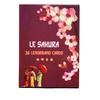 Le Sakura Lenormand Cards - 36 Card Deck with Keywords - Japanese Cherry Blossom Themed Oracle Cards 9*6cm