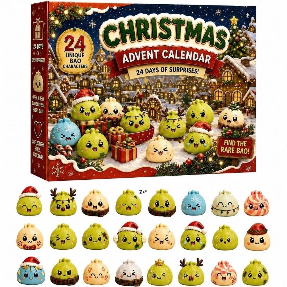 Soft Mystery Dumplings Toy Fidget Dumpling Dough Ball Blind Box  for Kids&Adults