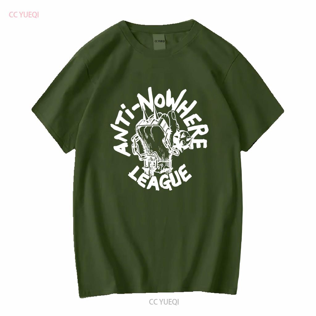 ВИНТАЖНАЯ 80-х АНТИ NOWHERE LEAGUE ПАНК-РОК ХАРДКОР ТУР КОНЦЕРТ ПРОМО ФУТБОЛКА с длинным рукавом винтажная Выстиранный Топ для повседневной носки