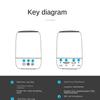 Bluetooth-динамик для мобильного телефона, высококачественный красочный светильник, беспроводной небольшой звуковой ящик, сабвуфер, портативный домашний мини-подарок