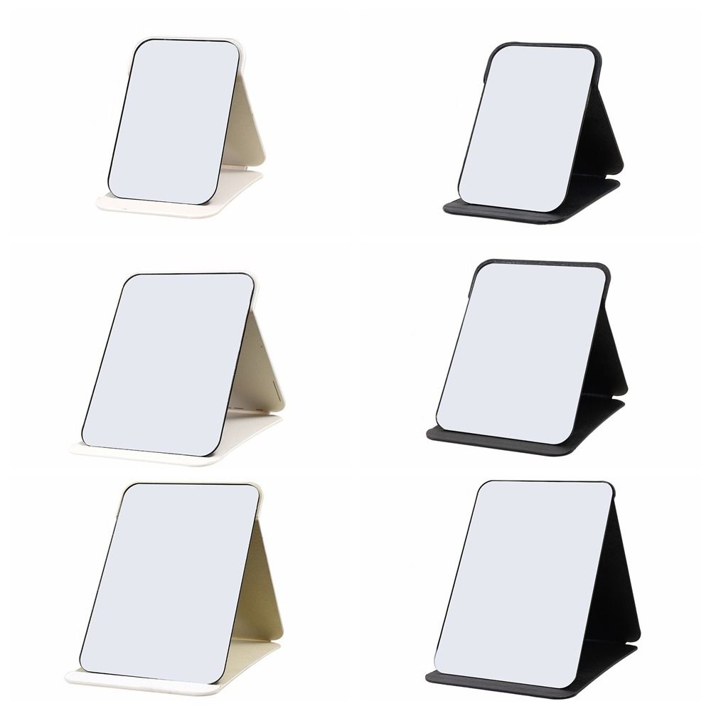 Cosmetic Desktop Vanity Mirror Square Shape Makeup Mirror Simple Table Mirror Make Up
