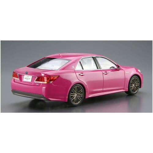 Aoshima Bunka Kyozai 1/24 Scale The Model Car Series No. 42 Toyota GRS214/AWS210 Crown Athlete G 2015 Plastic Model