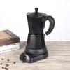 Electric Coffee Pot 1PC Coffee Maker Fast Anti Burn Dry Convenient Electric Moka Pot Homemade Coffee Home Office