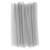 100Pcs Double Loop Wire Binding Spine 20 Sheet Capacity 3:1 Pitch 34 Loop 6.4mm Diameter Set Kit