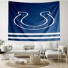 Indianapolis Colts Logo Tapestry Hanging for Bedroom,Livingroom, Playroom,Decor Art Room Wall Tapestry Holiday and Birthday Gifts