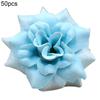 50 шт. имитация цветов изысканные DIY без полива шикарные элегантные искусственные розы свадебные цветы декор для вечеринки