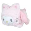 K Company Sanrio Счастливый кот Лежащая плюшевая игрушка 2 My Melody SAH-NN2-MM