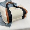 New Elegant and Simple Women's Shoulder Bag  High-quality Large-capacity Canvas Tote Bag