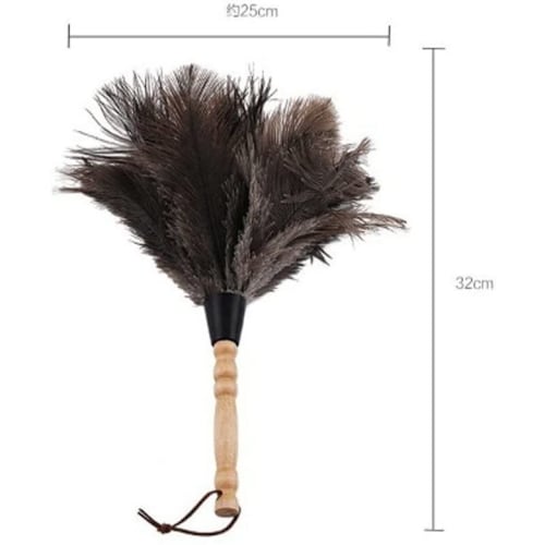 Ostrich feather duster, handy duster, anti-static, houseplant duster, ostrich feather