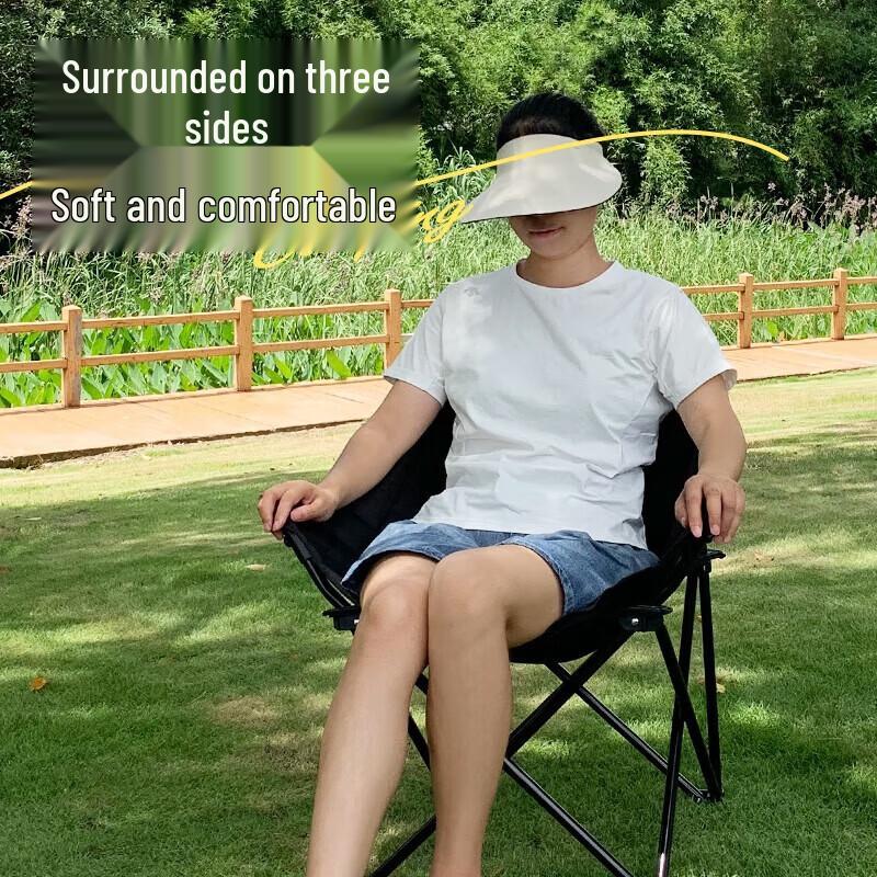 HODTOWN Outdoor Portable Folding Moon Chair