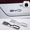 3D Металлическая Наклейка-Эмблема Буквы Логотип на Задний Багажник для BYD Atto 3 Shark 6 Seal Dolphin Sealion Song Plus Dolphin Surf