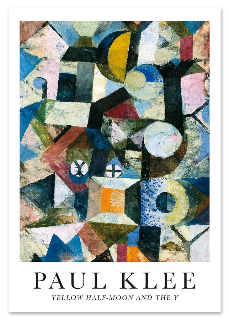 Plakat Paul Klee abstrakcja malarska