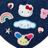 Sanrio Pouch Персонажи Sanrio 236462 (Заплатка из денима)