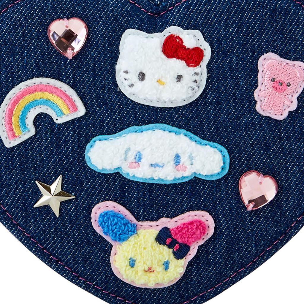 Sanrio Pouch Персонажи Sanrio 236462 (Заплатка из денима)