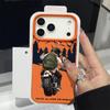 Чехол с принтом «Горные волны» для iPhone 17 18 Pro Max Силиконовая крышка с текстурой кожи для iPhone 16 15 14 13 Pro Max 16E 17E